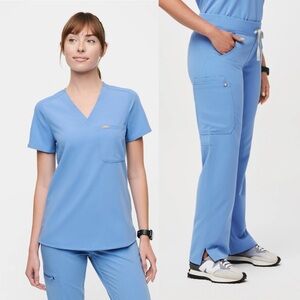 Women's ‘Ceil Blue’ Scrub Set